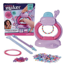 Stack'd Heishi Studio Bracelet Making Kit With 1,230 Beads, Beading Pen, String, Ages 7 And Up