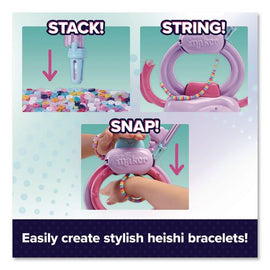 Stack'd Heishi Studio Bracelet Making Kit With 1,230 Beads, Beading Pen, String, Ages 7 And Up