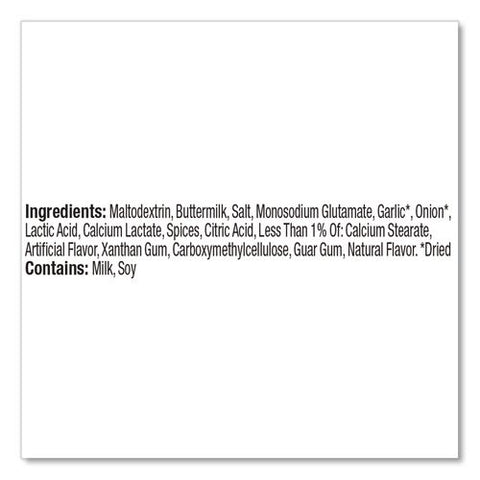 The Original Ranch Dry Mix, Milk Recipe, 8 Oz Packet, 12/carton