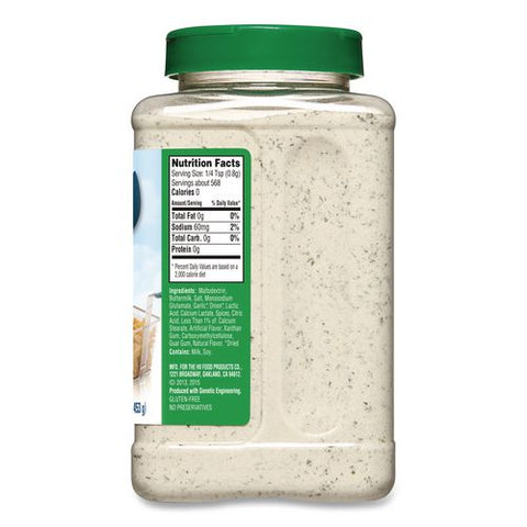 The Original Ranch Dry Seasoning, Original Ranch, 16 Oz Bottle, 6/carton