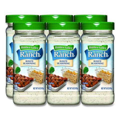 The Original Ranch Dry Seasoning, Original Ranch, 16 Oz Bottle, 6/carton