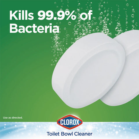 Ultra Clean Toilet Tablets Bleach, 3.5 Oz Tablet, 2/pack, 6 Packs/carton