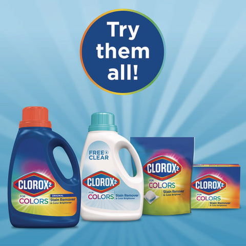 For Colors Stain Remover And Laundry Additive, Bleach Free, Original, 33 Oz Bottle, 6/carton