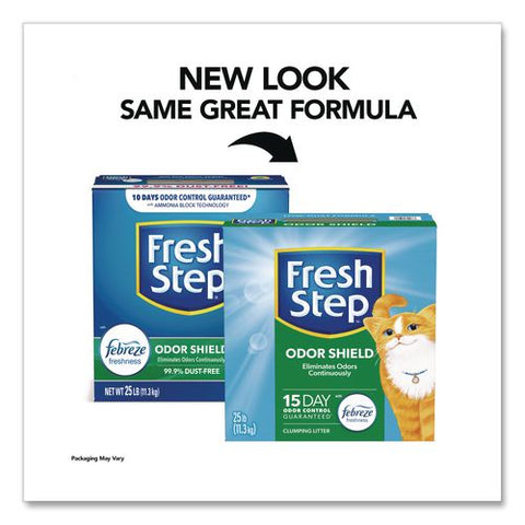 Odor Shield Clumping Litter With Febreze Freshness, 25 Lbs