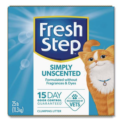 Simply Unscented Clumping Litter, 25 Lb Box