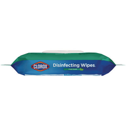 Disinfecting Cleaning Wipes, Flex Pack, 1-ply, 8 X 7, Fresh Scent, White, 75 Towels/box