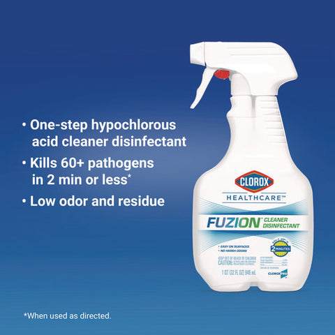 Fuzion Cleaner Disinfectant, 32 Oz Spray Bottle