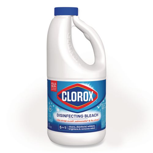 Concentrated Regular Disinfecting Bleach, 43 Oz Bottle