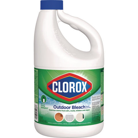 Cloroxpro Results Concentrated Outdoor Bleach, 81 Oz Bottle, 6/carton