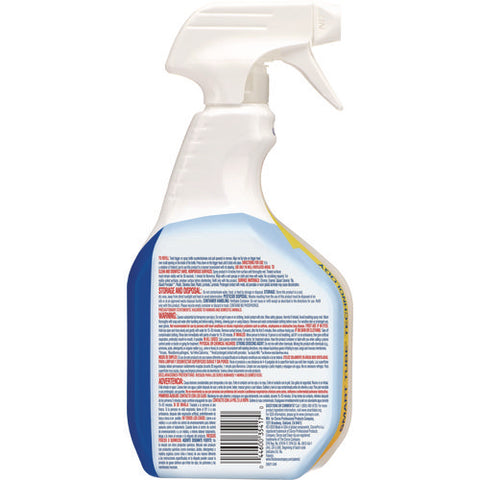 Cloroxpro Clean-up Disinfectant Cleaner With Bleach, 32 Oz Smart Tube Spray, 9/carton