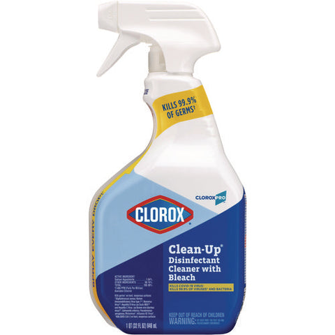 Cloroxpro Clean-up Disinfectant Cleaner With Bleach, 32 Oz Smart Tube Spray