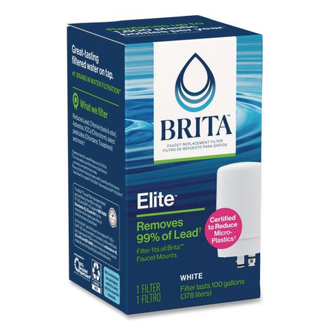 On Tap Faucet Water Filter System Replacement Filters, Faucet Filter, White