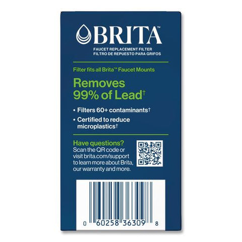 On Tap Faucet Water Filter System Replacement Filters, Faucet Filter, White