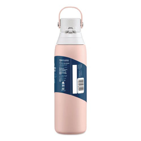 Stainless Steel Filtered Water Bottle, 20 Oz, Rose