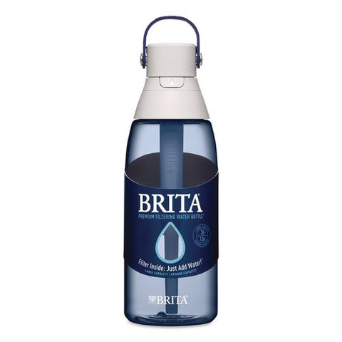 Plastic Filtered Water Bottle, 36 Oz, Night Sky