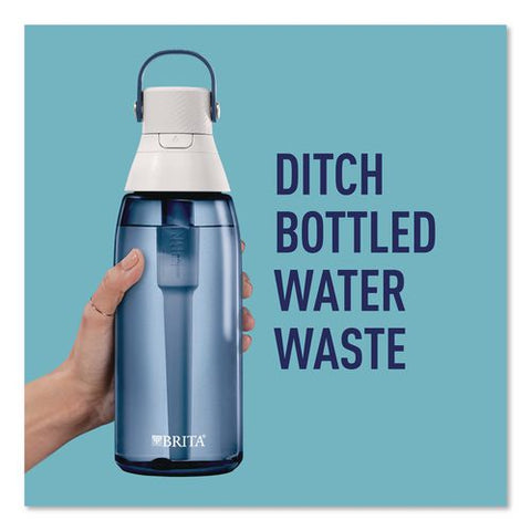 Plastic Filtered Water Bottle, 36 Oz, Night Sky