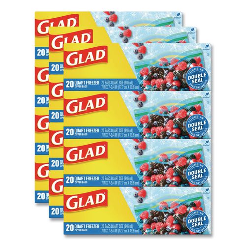 Bag,reseal,frzer,glad,qt