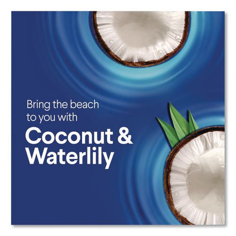 Scentiva Bleach Free Cleaning Wipes, 7.25 X 7, Coconut And Waterlilly, 75/canister