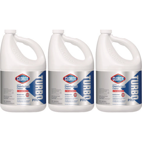 Turbo Pro Disinfectant Cleaner For Sprayer Devices, 121 Oz Bottle, 3/carton