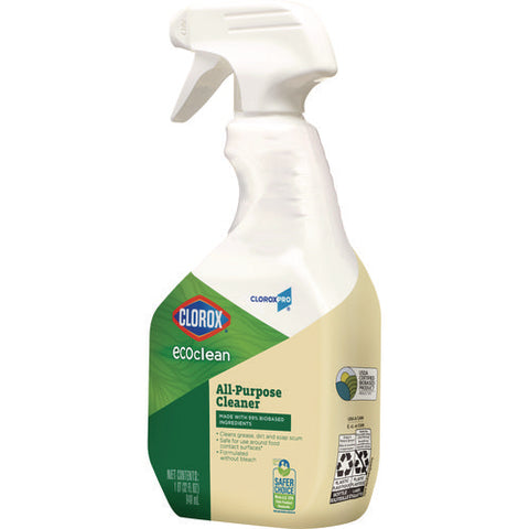 Clorox Pro Ecoclean All-purpose Cleaner, Unscented, 32 Oz Spray Bottle, 9/carton