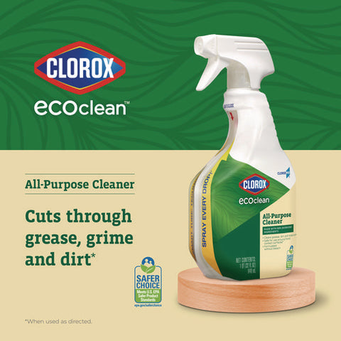 Clorox Pro Ecoclean All-purpose Cleaner, Unscented, 32 Oz Spray Bottle, 9/carton