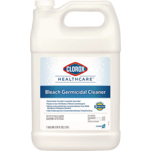 Bleach Germicidal Cleaner, 128 Oz Refill Bottle