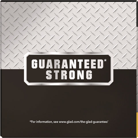 Guaranteed Strong Large Drawstring Trash Bags, Three-ply, 30 Gal, 1.05 Mil, 30 X 33, Black, 28 Bags/box, 6 Boxes/carton