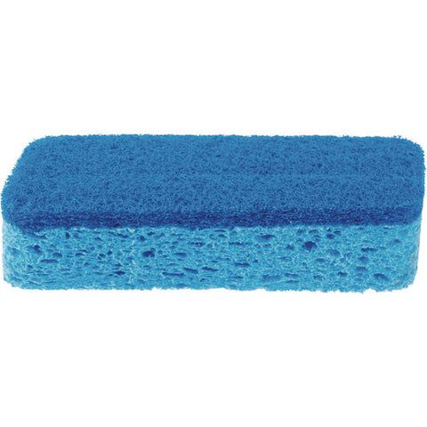 All Surface Scrubber Sponge, 2.5 X 4.5, 0.9" Thick, Dark Blue, 12/carton