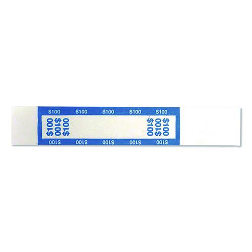 Currency Straps, $100, Self-adhesive, 1,000/pack
