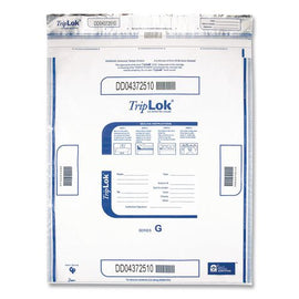 Deposit Bag, Plastic, 19" X 23", Clear, 50/pack
