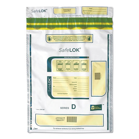 Series D Deposit Bags, 12 X 16, White, 100/pack