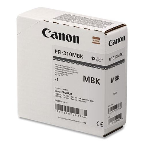 2358c001 (pfi-310) Lucia Ink, Matte Black