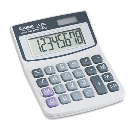 Ls82z Minidesk Calculator, 8-digit Lcd