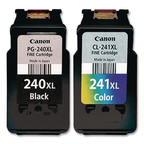 5206b005 (pg-240xl/cl-241xl) High-yield Ink/paper Combo, Black/tri-color
