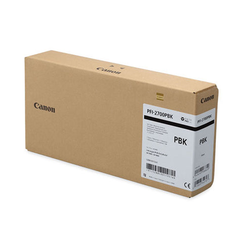 5288c003aa (pfi-2700) Ink, Black, 3 Cartridges/pack