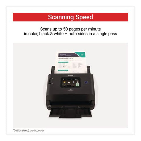 Imageformula Dr-s350nw, 600 Dpi Optical Resolution, 60-sheet Auto Document Feeder