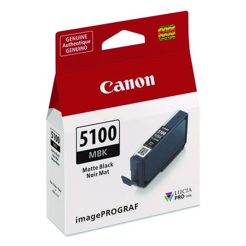 6951c002 (pfi-5100) Lucia Pro Ii Ink, Matte Black
