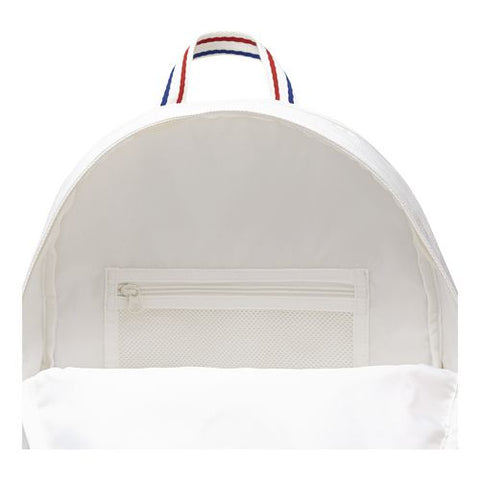 Chuck Canvas Backpack, Fits Devices Up To 16.9", 12 X 5.5 X 18, White