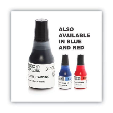 Pre-ink High Definition Refill Ink, 0.9 Oz. Bottle, Black