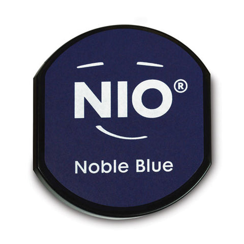 Ink Pad For Nio Stamp With Voucher, 2.75" X 2.75", Noble Blue