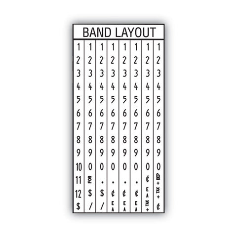 Pricemarker Kit, Model 22-8, 1-line, 8 Characters/line, 0.81 X 0.44 Label Size