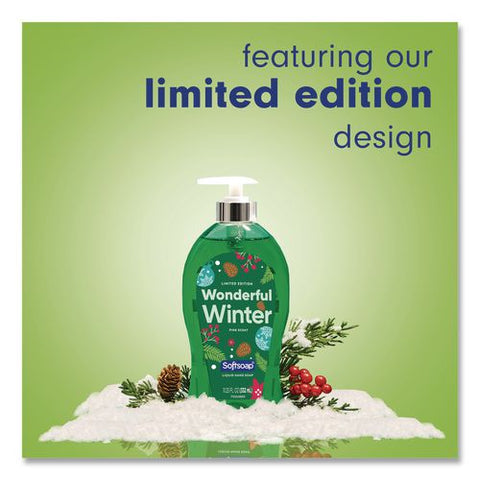Limited Edition Wonderful Winter Liquid Hand Soap, Pine Scent, 11.25 Oz Pump Bottle