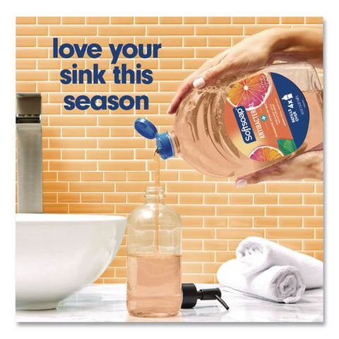 Antibacterial Liquid Hand Soap Refill, Fresh Scent, Orange, 50 Oz