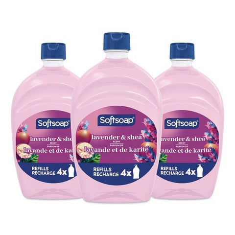 Liquid Hand Soap Refills, Lavender Scent, 3/carton
