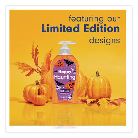 Limited Edition Happy Haunting Liquid Hand Soap, Pumpkin Scent, 11.25 Oz Pump Bottle