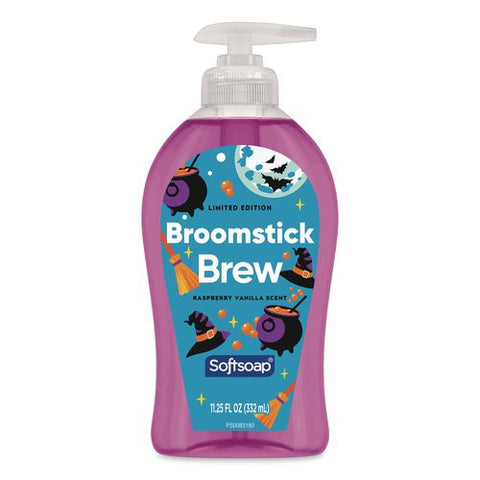 Limited Edition Broomstick Brew Liquid Hand Soap, Raspberry Vanilla Scent, 11.25 Oz, Pump Bottle