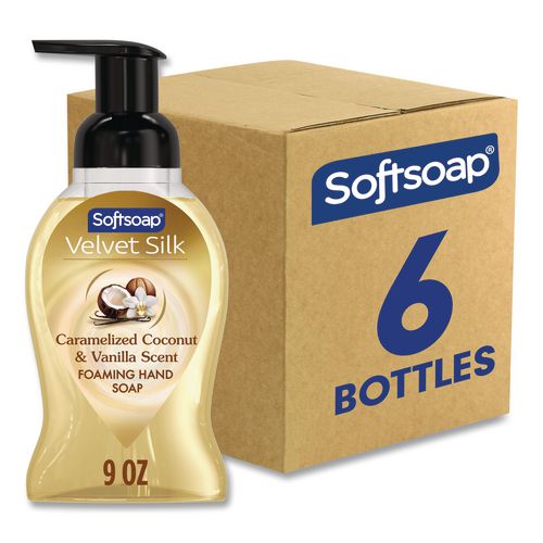 Liquid Hand Soap Foam, Coconut, 9 Oz, 6/carton