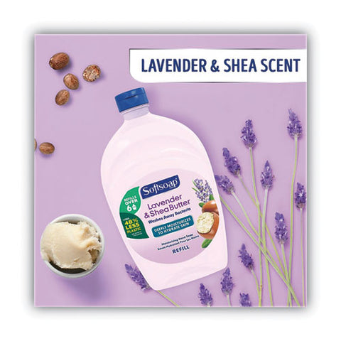 Liquid Hand Soap Refill, Lavender And Shea Butter Scent, 50 Oz