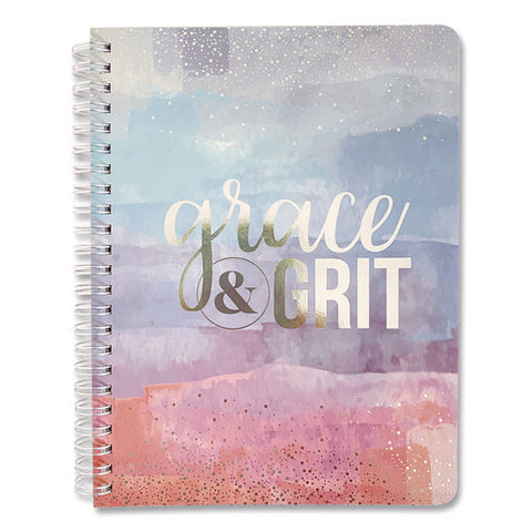 Silver Lining Hardcover Journal, Medium/college Rule, Randomly Assorted Cover Designs And Colors, (100) 7.75 X 5.8 Sheets