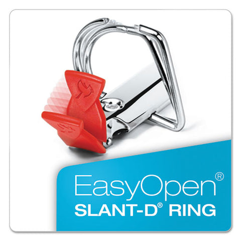 Freestand Easy Open Locking Slant-d Ring Binder, 3 Rings, 2" Capacity, 11 X 8.5, White